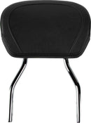 Short Round Sissy Bar Chrome With Pad For Honda VT 750 C 2008-2012