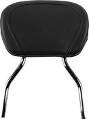 Short Round Sissy Bar Chrome With Pad For Suzuki C 50 2005-2008
