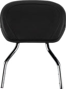 Short Round Sissy Bar Chrome With Pad For Kawasaki VN 1600 2003-2008