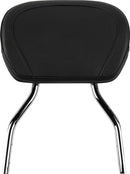 Short Round Sissy Bar Chrome With Pad For Kawasaki VN 900 2006-2016