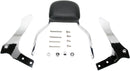 Mini Square Sissy Bar Chrome With Pad For Yamaha XV 1900 C 2008-2017