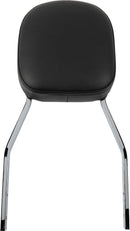 Tall Round Sissy Bar Chrome With Pad For Honda CMX 250 C 1996