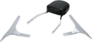 Tall Square Sissy Bar Chrome With Pad For Yamaha XVS 950 2009-2015