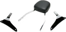 Tall Square Sissy Bar Chrome With Pad For Kawasaki VN 1700 2009-2010