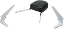 Tall Square Sissy Bar Chrome With Pad For Suzuki M 90 2009