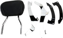 Tall Round Sissy Bar Chrome With Pad For Honda VT 1300 CS 2010-2014