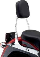 Standard Square Sissy Bar Chrome With Pad For Harley Davidson FXD 1584 2007-2010