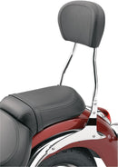Standard Round Sissy Bar Chrome With Pad For Harley Davidson FLSTC 1450 2000-2003