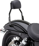 Mini Square 11 Inch Sissy Bar Black For Harley Davidson XL 1200 C 2004-2016