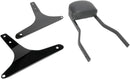 Square Square 14 Inch Sissy Bar Black For Harley Davidson FLSTF 1584 2007-2010