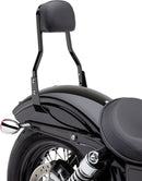 Square Square 14 Inch Sissy Bar Black For Harley Davidson FXD 1584 2007-2010