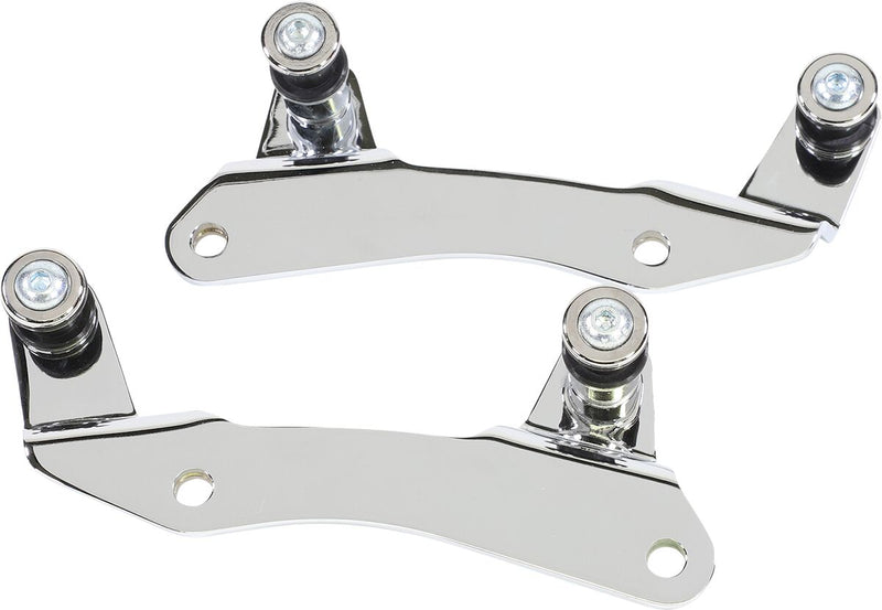 Docking Kit For Detachable Backrest Chrome For Harley Davidson FLHR 1750 ABS 2021-2022