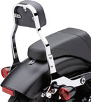 Detachable Backrest Mini Kit Chrome For Harley Davidson FLSTC 1450 2000-2003