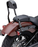 Detachable Backrest Mini Kit Black For Harley Davidson FXDI35 1450 EFI 2006