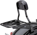 Luggage Rack For Sissy Bar Tubed Black / Powder-Coated