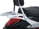 Sissy Bar Mounted Luggage Rack Chrome For Kawasaki VN 1500 2002-2003