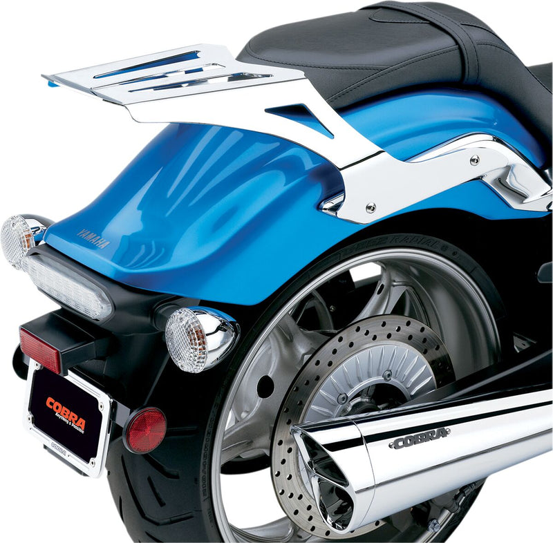 Formed Luggage Rack Solo Chrome For Yamaha XVS 1300 C 2011-2017