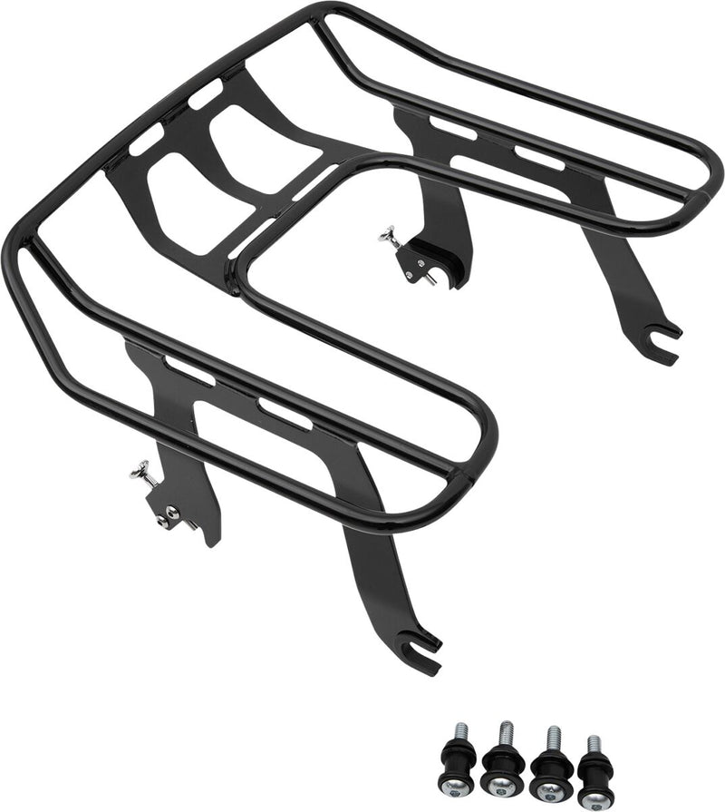 Big Ass Detachable Wrap Around Rack Black For Harley Davidson FXFB 1750 ABS 2018-2019