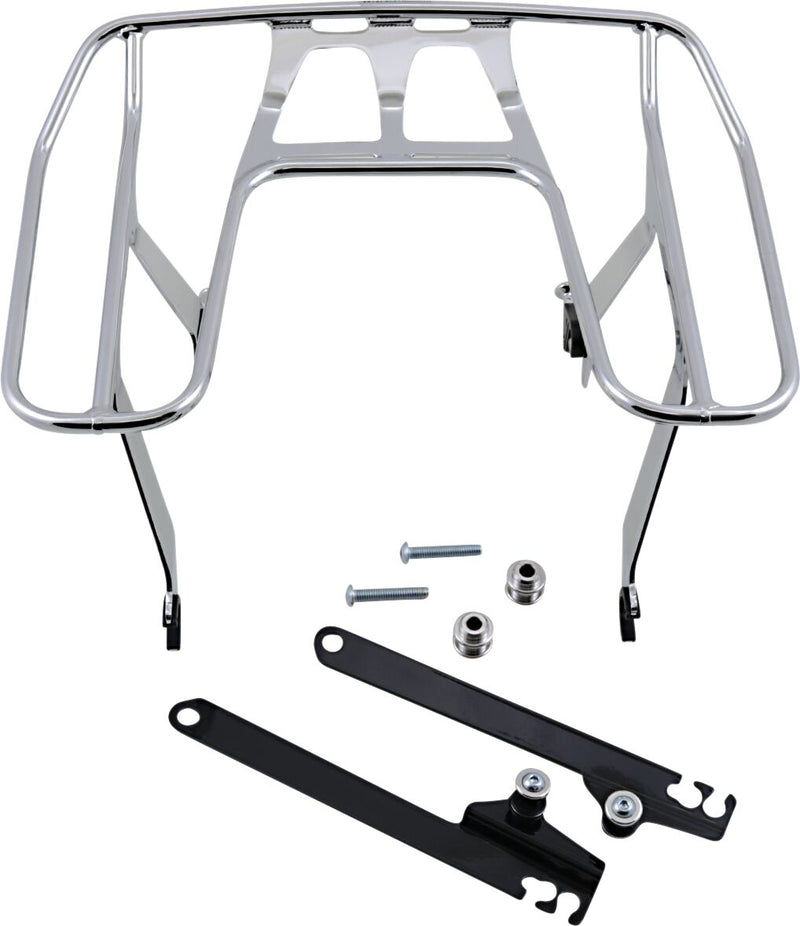 Big Ass Detachable Wrap Around Rack Chrome For Harley Davidson FLD 1690 2012-2013