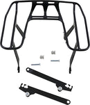 Big Ass Detachable Wrap Around Rack Black For Harley Davidson FLD 1690 2012-2013