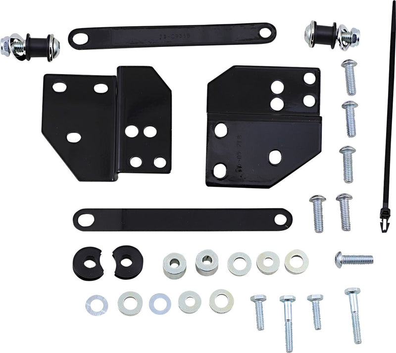 Detachable Tour Pack Rack Mounting Kit Black