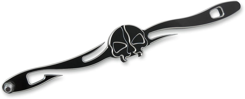 Split Skull Custom Shift Linkage Gloss Black For Harley Davidson FLS 1690 2012-2016