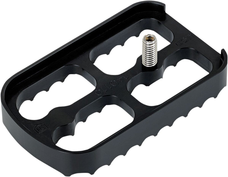 Serrated Brake Pedal Black