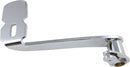 Extended Brake Pedal For Touring & Trike With Lowers Polished Chrome