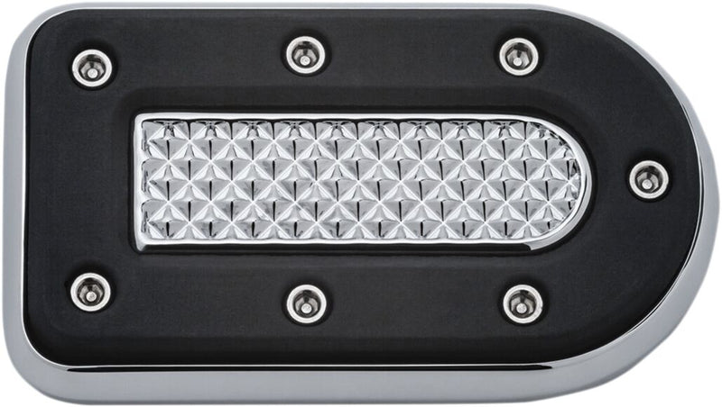 Heavy Industry Brake Pedal Pad Black / Chrome For Harley Davidson FXCW 1584 2008-2009