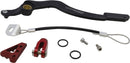 Brake Pedal Black / Red For Honda CRF450L