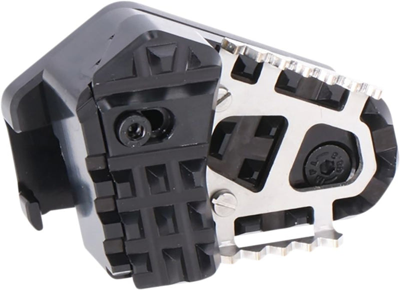 Brake Pedal Extension Black / Silver | Vendor No FBE.01.699.10000/B