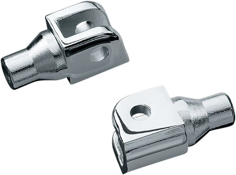 Tapered Peg Adapters For Can-Am Honda & Suzuki Chrome