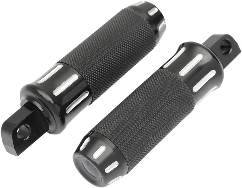 Custom Footpegs Aluminum Black