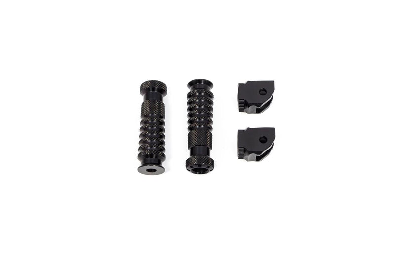 Footrest Kit Black For Kawasaki Z 1000 2010-2013