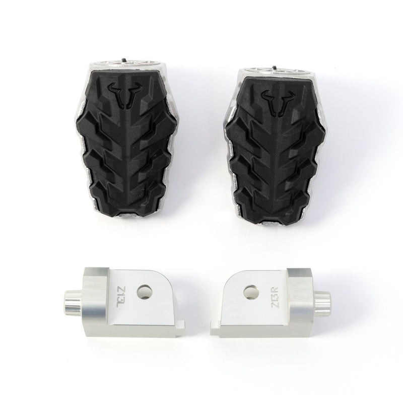 Evolution Footpeg Kit Black / Silver | Vendor No FRS.07.112.10800