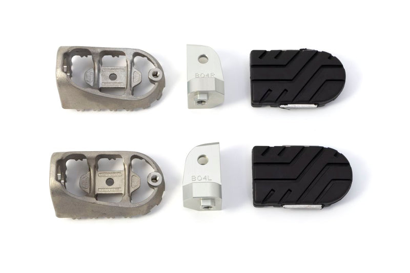 ION Footrest Kit Black / Silver | Vendor No FRS.07.011.10800/S