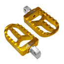 MX Foot Pegs Gold For Harley Davidson FLD 1690 2012-2013 HBFPV2MMG