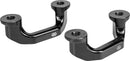 Passenger Footpeg Cover Kit Black For Yamaha YZF-R7 ABS 2022