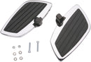 Rear Swept Floorboard Kit Black / Chrome For Yamaha XV 1900 2006-2007
