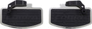Classic Rear Floorboard Kit Black / Chrome For Yamaha XVS 1300 A 2007-2015