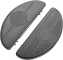 Vintage Half-moon Style Floorboards Without Vibration Insert Gloss Black