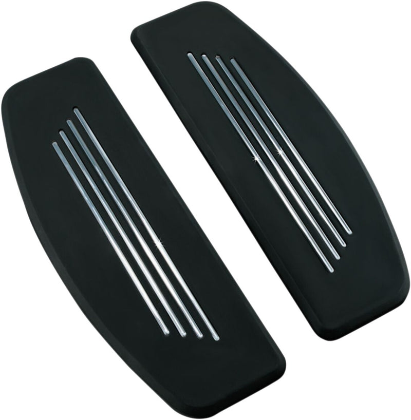 Premium Floorboard Inserts Black For Harley Davidson FLD 1690 2012-2013