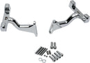 Raised Passenger Floorboard Mounts For Dressers Chrome