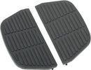 Passenger Floorboards And Inserts Black For Harley Davidson FLHR 1340 1994-1998