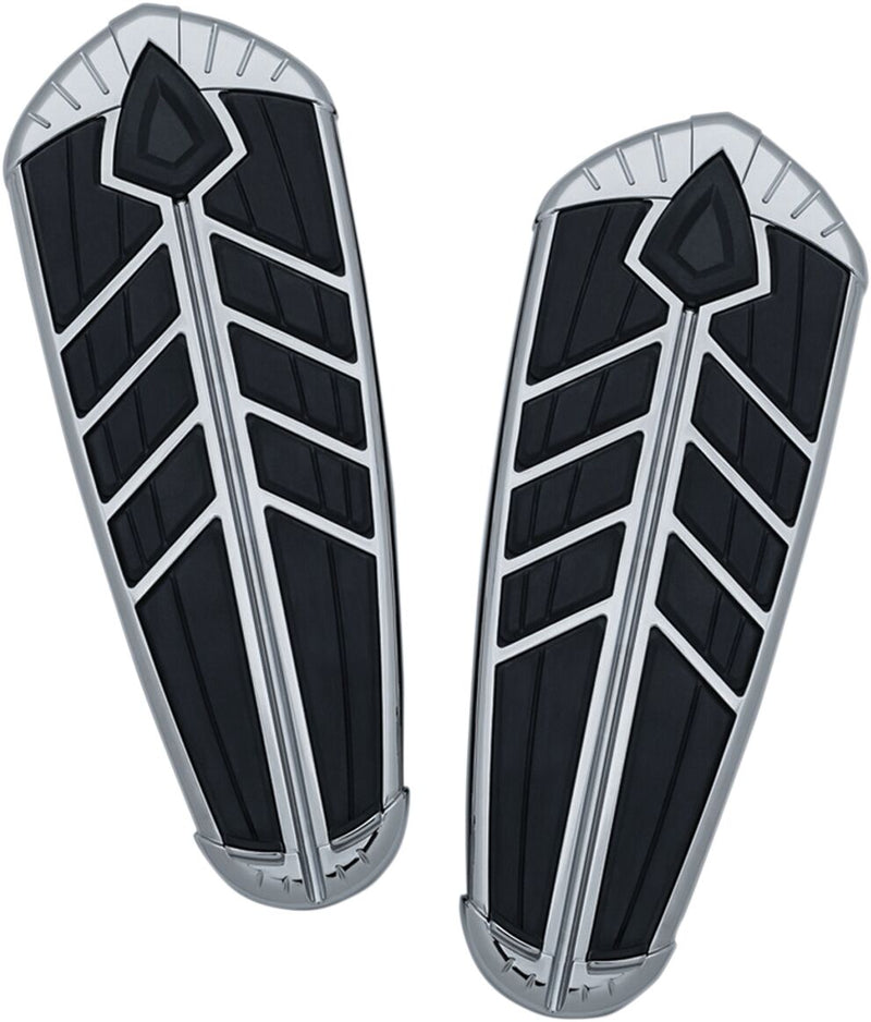 Spear Driver Floorboard Inserts Chrome