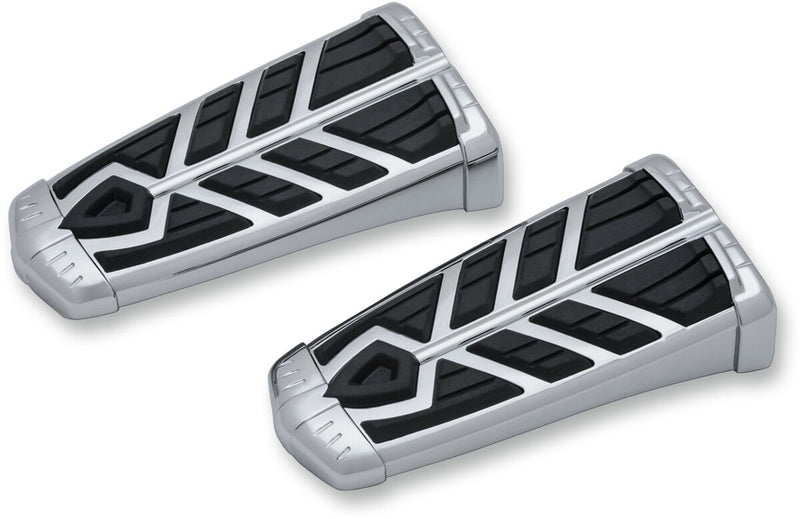 Spear Footpegs Black / Chrome