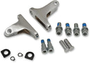 Short Passenger Footpeg Mount Kit Chrome / Polished