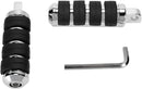 Foot Pegs Black / Chrome