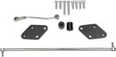 Forward Control Relocation Kit Black / Chrome