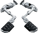 Ergo III Cruise Mounts With Trident Dually ISO-Pegs Black / Chrome